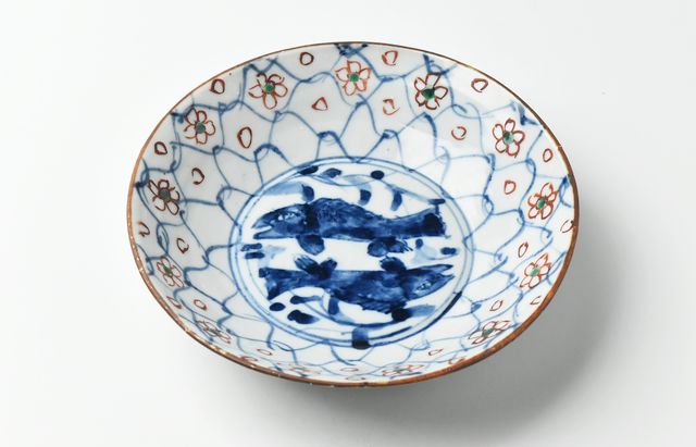 正木春蔵 染附 蟹文浅碗 ｜ 暮らしのうつわ花田 和食器 通販