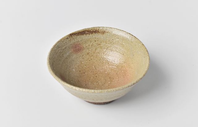 余宮隆さん 藁灰釉輪花ボウル 2個セット 余宮隆 66B 藁灰