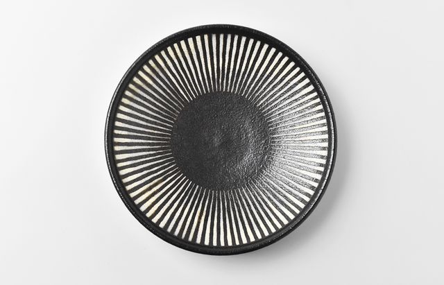 D GREEN ✴︎Mega Rare✴︎ 南部 哀愁 極上皿 ARITAYAKI STOREオリジナル＊ 有田焼 福泉窯 織部釉 縁錆変形パスタ