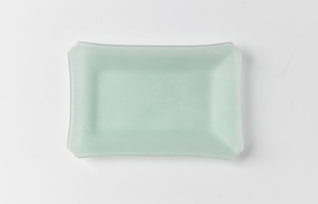 d.Tam 中村孝子/桃子 18C colors長方豆皿 緑系艶あり ｜ 暮らしの