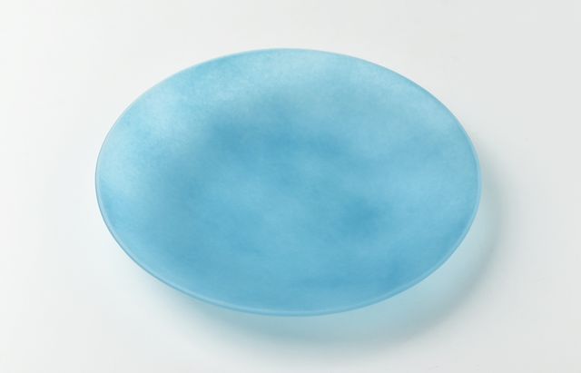 河上智美 花モール楕円皿（クリア） ｜ 暮らしのうつわ花田 和食器 通販