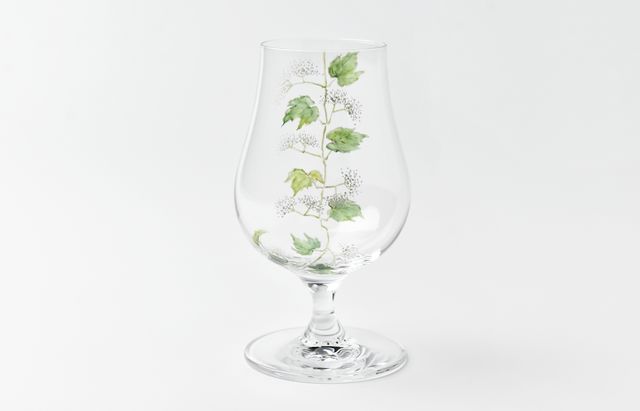 カットガラス 花器 西山芳浩 角ぐい呑みと角片口 / 西山芳浩 西山芳浩ガラス展 waves of