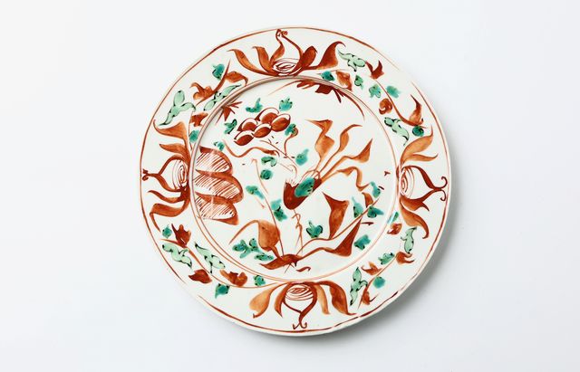 松浦ナオコ 7 色絵馬文小皿 ｜ 暮らしのうつわ花田 和食器 通販