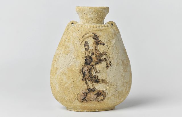 松本郁美 14A 貫入灰釉建水（花鳥） ｜ 暮らしのうつわ花田 和食器 通販