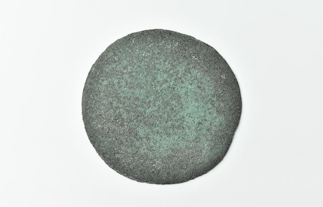 タイ古陶磁　緑釉　刻魚藻文水指　刻花文茶碗　時代箱付　C　R7773B タイ古陶磁 緑釉 刻魚藻文水指 刻花文茶碗 時代箱付 C R7773B