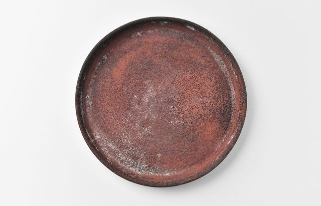 野口悦士 207 赤錆 平鉢 ｜ 暮らしのうつわ花田 和食器 通販