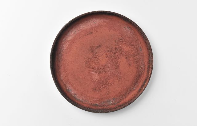 野口悦士 244 緑青平皿 ｜ 暮らしのうつわ花田 和食器 通販