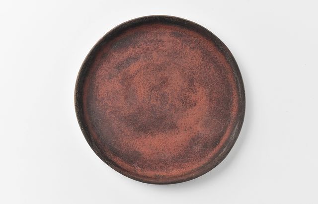 野口悦士 244 緑青平皿 ｜ 暮らしのうつわ花田 和食器 通販