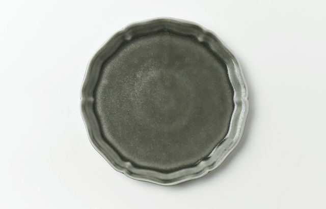 阿部慎太朗 36 花形リム皿6寸（檸檬/バイカラー） ｜ 暮らしのうつわ