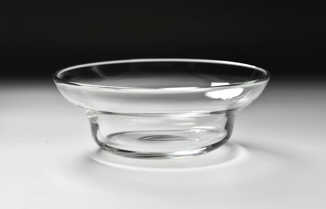 【未使用】硝子酒器　瑠璃殻　市川知也作 市川知也ボルケノ（7寸）透明｜暮らしのうつわ花田和食器通販