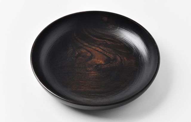 ふじい製作所 78 欅大盆 漆 370/29 ｜ 暮らしのうつわ花田 和