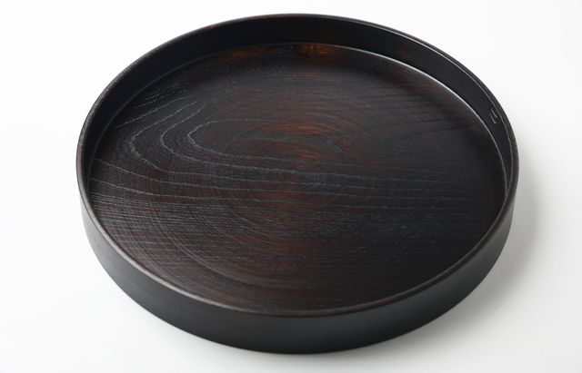 ふじい製作所 21 欅切立 漆 315/55 ｜ 暮らしのうつわ花田 和食器 通販