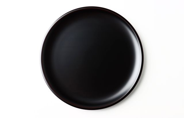 岩舘隆（浄法寺） 高台6寸皿（溜） ｜ 暮らしのうつわ花田 和食器 通販