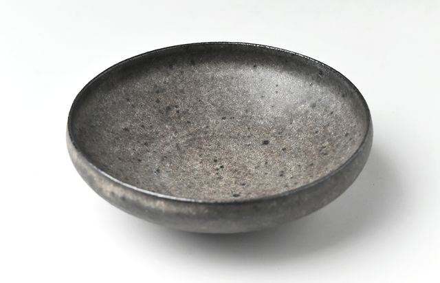 中尾万作 26 ルリ釉楕円小鉢 ｜ 暮らしのうつわ花田 和食器 通販