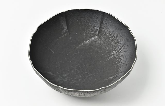 作家物 小西 晃 ガラス工芸 大鉢 吹きガラス 金彩 小西晃さん・和食器の作家さん・和食器の愉しみ・工芸店ようび