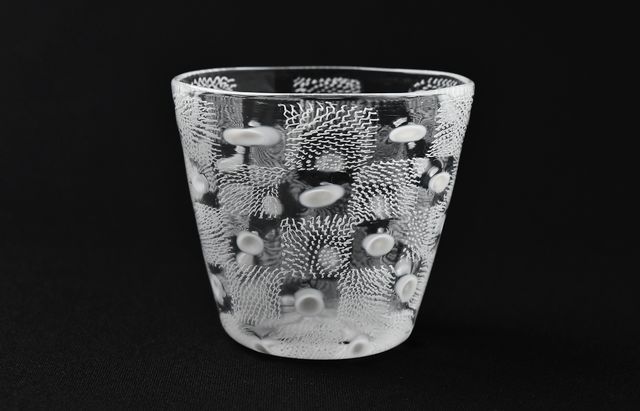 作家物 小西 晃 ガラス工芸 吹きガラス 金彩 作家物 小西 晃 ガラス工芸 大鉢 吹きガラス 金彩 作家物 小西