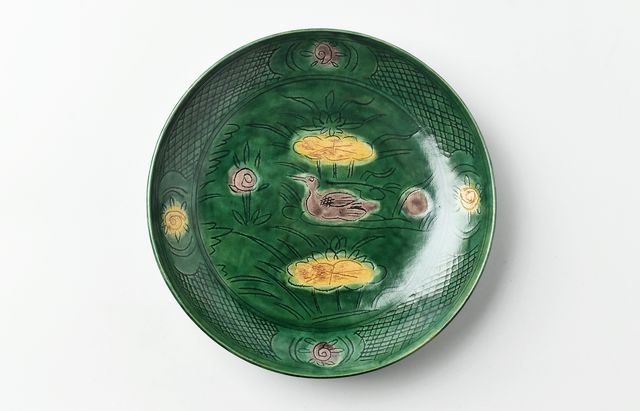 廣野俊彦 4 五彩柘榴繪鉢 ｜ 暮らしのうつわ花田 和食器 通販