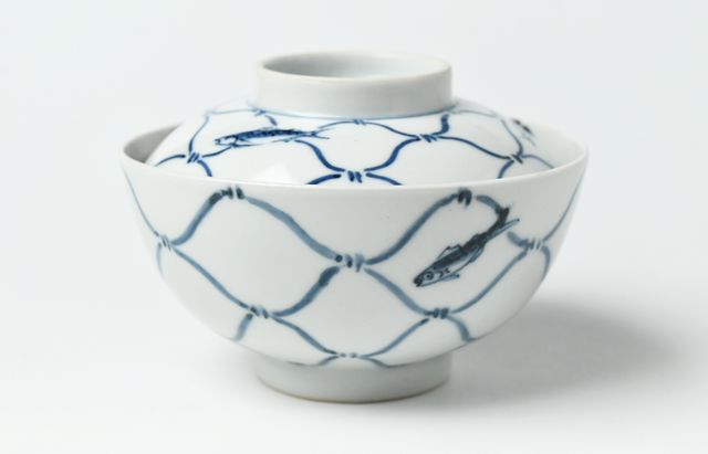 廣野俊彦 42 染付輪線茶碗 ｜ 暮らしのうつわ花田 和食器 通販
