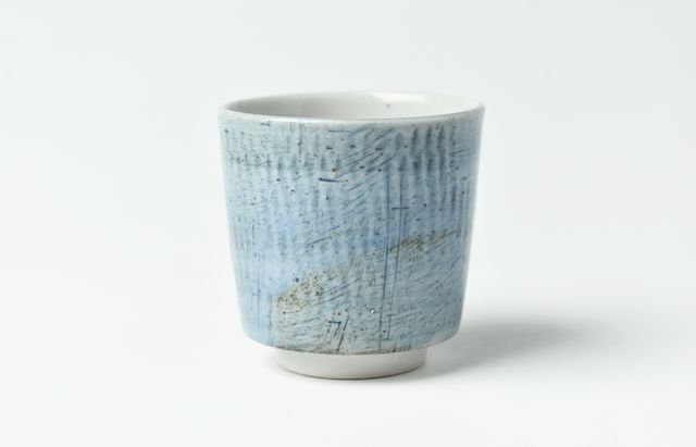 廣野俊彦 48I 呉須ぐい呑 ｜ 暮らしのうつわ花田 和食器 通販