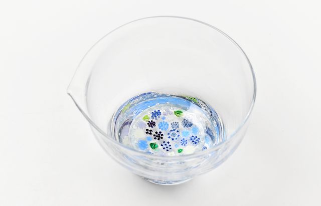 生島明水 ガラス製ボウル アイスクリームカップ ムリーニ 手作りガラス