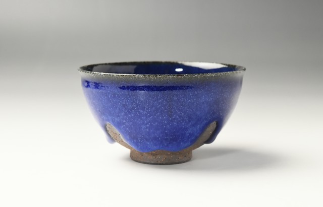 瀧田操 ルリ釉茶碗 ｜ 暮らしのうつわ花田 和食器 通販