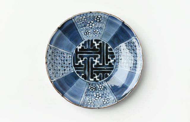 須谷窯 祥瑞捻り文皿 ｜ 暮らしのうつわ花田 和食器 通販