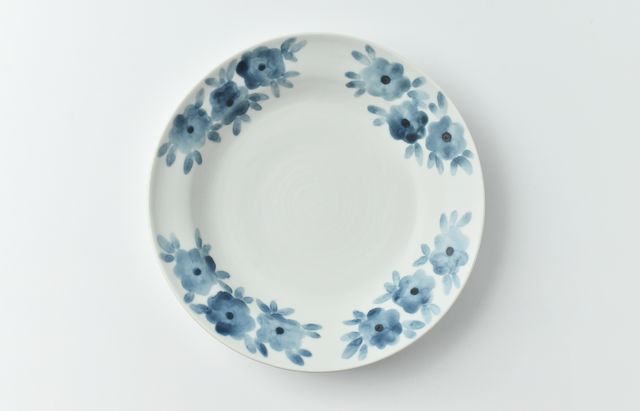 日高直子さん　五弁中皿　2枚 カップ・酒器・他 日高伸治×日高直子 二人展｜暮らしのうつわ