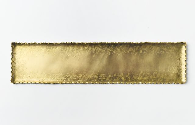 藤田永子 10 真鍮角長皿 大 ｜ 暮らしのうつわ花田 和食器 通販