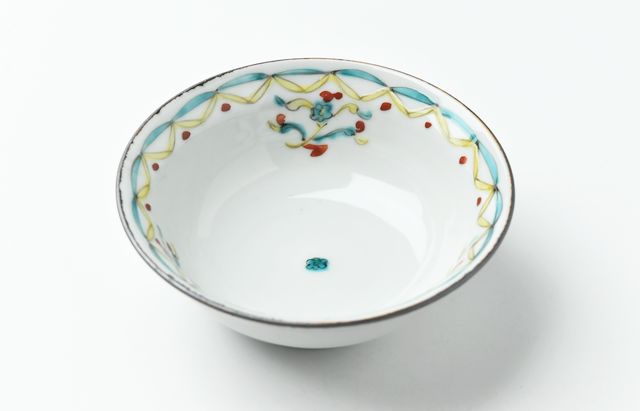 横井佳乃 16 4.5寸深鉢 色絵 コマ ｜ 暮らしのうつわ花田 和食器 通販
