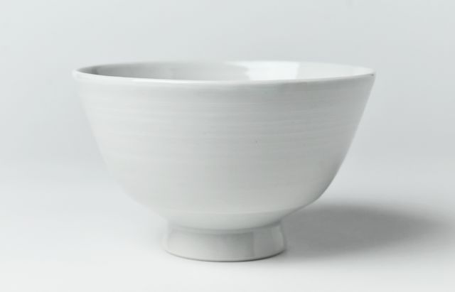 水野克俊 68 白磁飯碗 ｜ 暮らしのうつわ花田 和食器 通販