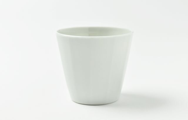 水野克俊 白磁面取そば猪口（小） ｜ 暮らしのうつわ花田 和食器 通販