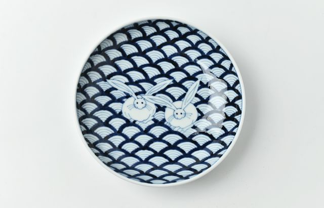 岩永浩 松竹梅文八角小皿 ｜ 暮らしのうつわ花田 和食器 通販