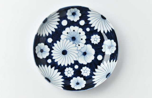 最終大特価／唯一無二IWATA GLASS／文化功労者岩田藤七作 四方皿 染付 岩永浩展】Exhibition of IWANAGA Hiroshi | しぶや黒田陶苑