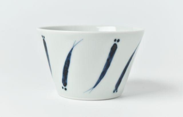 岩永浩 メダカ文小鉢 ｜ 暮らしのうつわ花田 和食器 通販