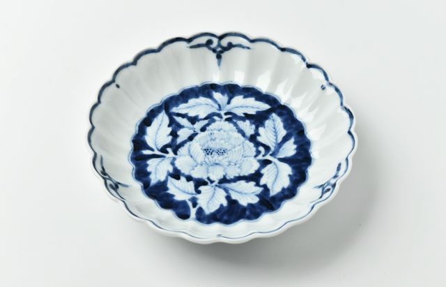 岩永浩 七宝寿文輪花7寸皿 ｜ 暮らしのうつわ花田 和食器 通販