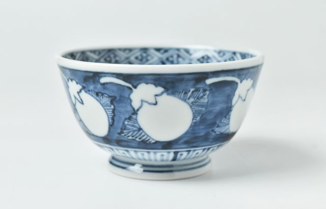 海野裕 茄子ちらし飯碗