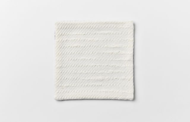 田中あい コースター綾織（裡面 墨）10cm角