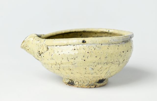 工藤和彦 21 黄粉引六角小鉢 ｜ 暮らしのうつわ花田 和食器 通販