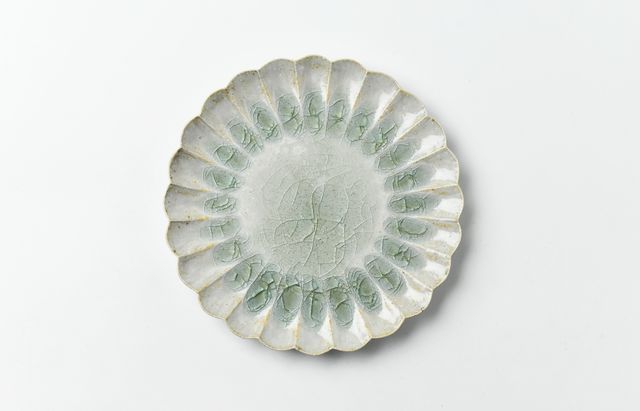 雪ノ浦裕一 灰釉鎬小皿 ｜ 暮らしのうつわ花田 和食器 通販