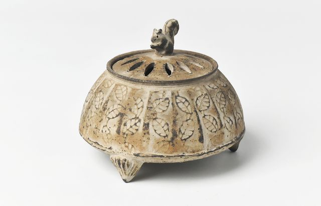 雪ノ浦裕一 16 漆黒印花香炉 ｜ 暮らしのうつわ花田 和食器 通販