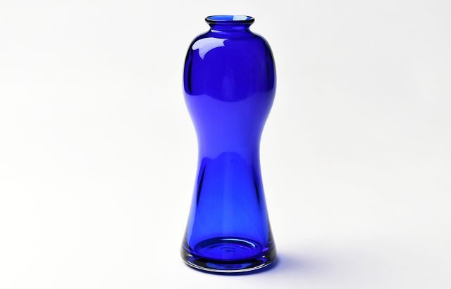 中山孝志 ブルー花器D ｜ 暮らしのうつわ花田 和食器 通販