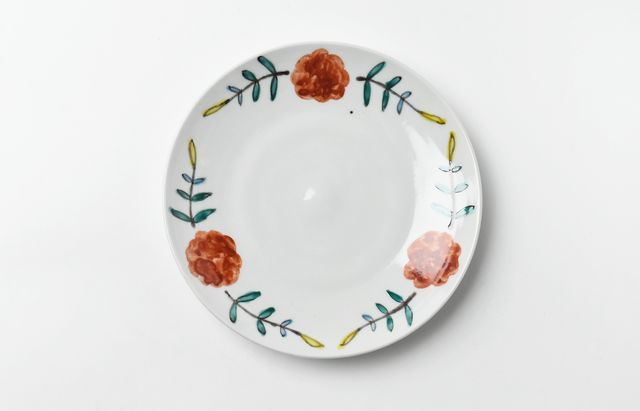 浦陽子 色絵菊平向付 ｜ 暮らしのうつわ花田 和食器 通販