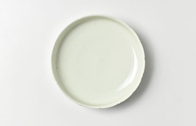 新品★阿部春弥 輪花鉢 4枚セット (1枚使用品) 阿部春弥・みか 白磁輪花鉢