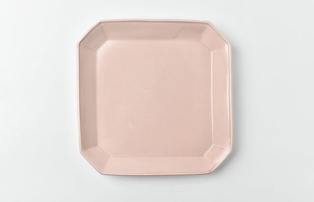 阿部春弥・みか ピンク四方皿 ｜ 暮らしのうつわ花田 和食器 通販