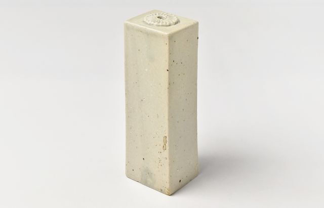 安齋新・厚子 56 青磁掛け花入