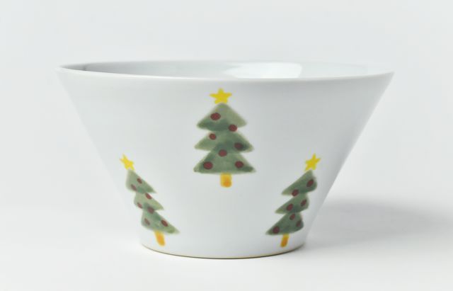 阿部春弥 白磁縁鉄五弁6.5寸鉢 ｜ 暮らしのうつわ花田 和食器 通販