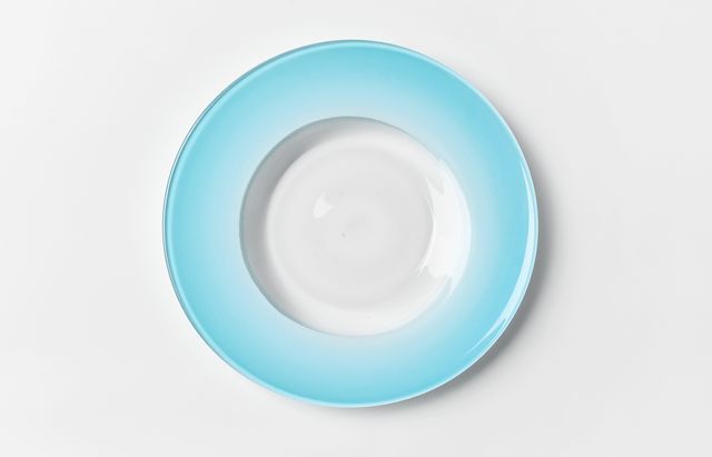 河上智美 ドルチェプレート（白藍） ｜ 暮らしのうつわ花田 和食器 通販