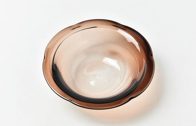 河上智美 六弁花小鉢（中）ピンク