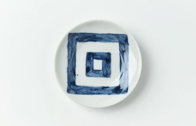 中尾万作 64 吹墨ひさご型向付 ｜ 暮らしのうつわ花田 和食器 通販