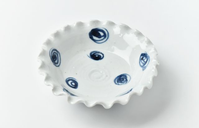 中尾万作 67 白磁四稜皿（大） ｜ 暮らしのうつわ花田 和食器 通販